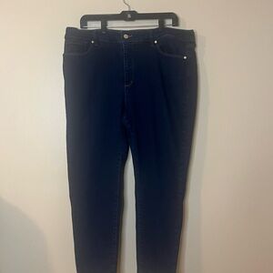 Anne Klein Midnight Blue Skinny Jeans